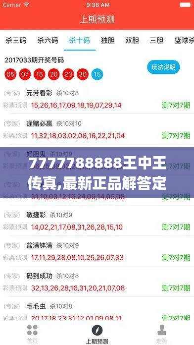 7777788888王中王传真,最新正品解答定义_优先版SLF625.71