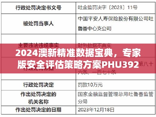 2024澳新精准数据宝典，专家版安全评估策略方案PHU392.55