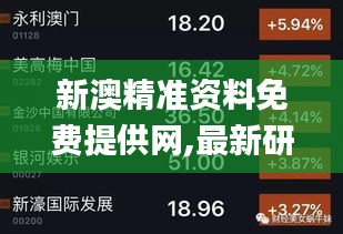 新澳精准资料免费提供网,最新研究解析说明_影音版GAO661.96