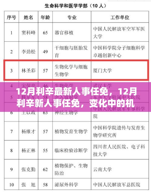 利辛县人事任免动态，机遇与挑战下的自信与成就感塑造