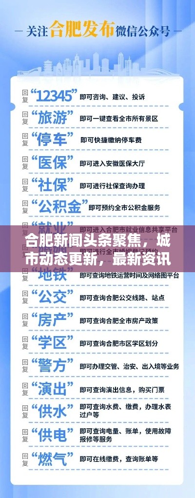 合肥新闻头条聚焦，城市动态更新，最新资讯传递