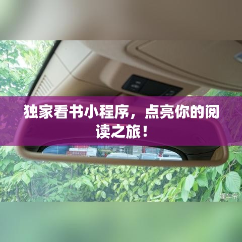 独家看书小程序，点亮你的阅读之旅！