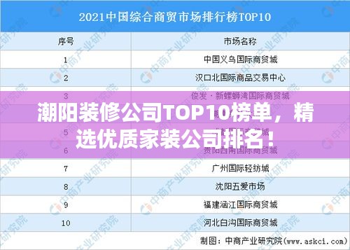 潮阳装修公司TOP10榜单，精选优质家装公司排名！
