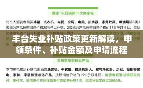 丰台失业补贴政策更新解读，申领条件、补贴金额及申请流程揭秘